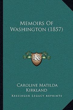 portada memoirs of washington (1857) (en Inglés)
