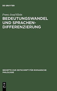 portada Bedeutungswandel und Sprachendifferenzierung (in German)