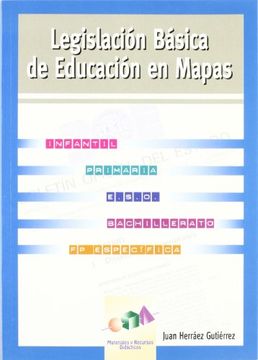 portada Legislación Básica de Educación en Mapas