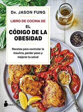 portada Libro de Cocina de el Código de la Obesidad