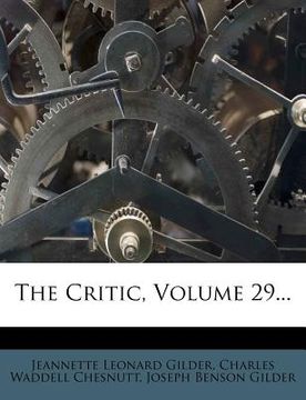 portada the critic, volume 29... (in English)
