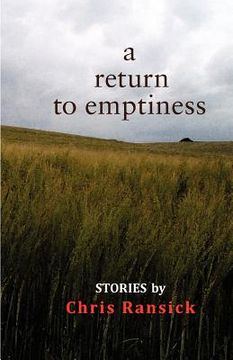 portada a return to emptiness (en Inglés)