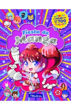 portada FIESTA DE STICKERS +700 MANGA (in Spanish)