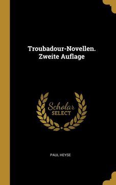 portada Troubadour-Novellen. Zweite Auflage (en Alemán)
