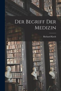 portada Der Begriff Der Medizin (in English)