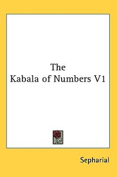 portada the kabala of numbers v1 (en Inglés)
