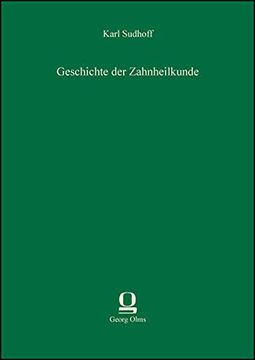 portada Geschichte der Zahnheilkunde (en Alemán)