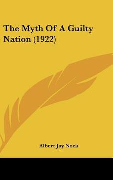 portada the myth of a guilty nation (1922) (in English)