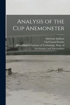 portada Analysis of the Cup Anemoneter (en Inglés)