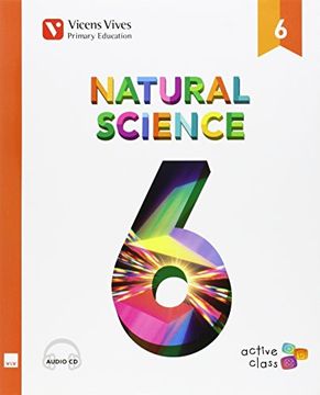 portada Ep 6 - Naturales (Ingles) - Natural Science (Active Class) (+Cd) - Aula Activa (in Spanish)