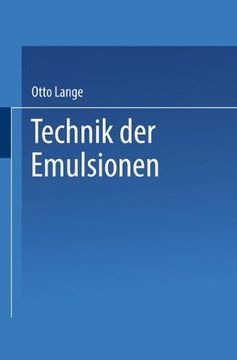 portada Technik Der Emulsionen