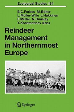 portada reindeer management in northernmost europe: linking practical and scientific knowledge in social-ecological systems (en Inglés)