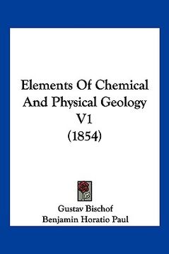 portada elements of chemical and physical geology v1 (1854) (en Inglés)