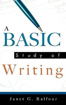 portada a basic study of writing (in English)