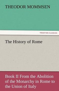 portada the history of rome (en Inglés)