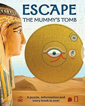 portada Escape the Mummy's Tomb: Crack the Codes, Solve the Puzzles, and Make Your Escape! (en Inglés)