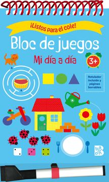 portada Listos Para el Cole Bloc de Juegos mi dia a dia +3 (in Spanish)
