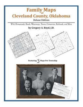 portada Family Maps of Cleveland County, Oklahoma (en Inglés)