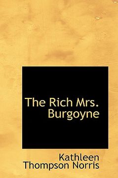portada the rich mrs. burgoyne (en Inglés)