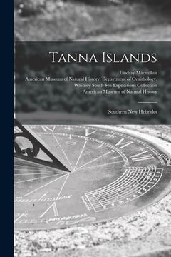 portada Tanna Islands: Southern New Hebrides (in English)
