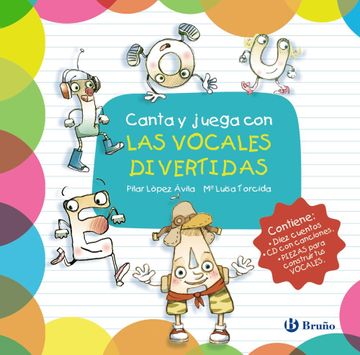 portada Canta y Juega con las Vocales Divertidas (in Spanish)