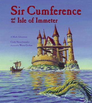 portada Sir Cumference and the Isle of Immeter (Math Adventures) (en Inglés)
