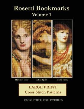 portada Rosetti Bookmarks Volume 1: Large Print Cross Stitch Patterns