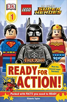 portada Dk Readers l1: Lego dc Super Heroes: Ready for Action! (dk Readers Level 1) 