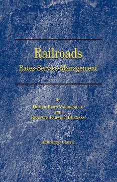 portada railroads: rates-service-management