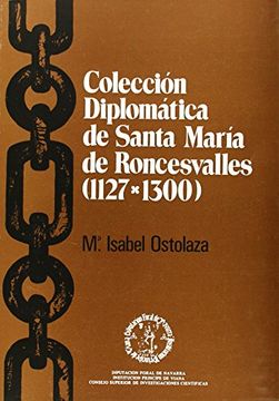 portada colección diplomática de santa maría de roncesvalles (1127-1300) (in Spanish)