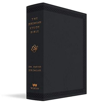 portada The Jeremiah Study Bible, Esv, Black Leatherluxe: What it Says. What it Means. What it Means for You. (in English)