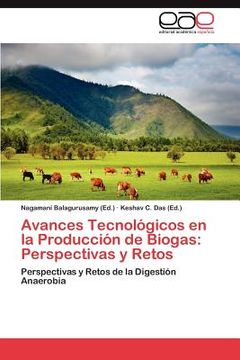 portada avances tecnol gicos en la producci n de biogas: perspectivas y retos (en Inglés)