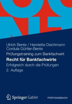 portada Recht für Bankfachwirte: Erfolgreich Durch die Prüfungen (en Alemán)