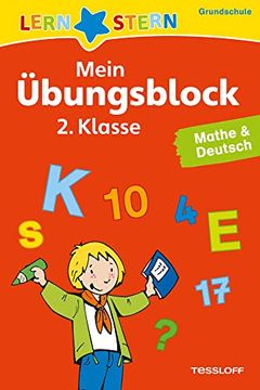 portada Lernstern: Mein Übungsblock 2. Klasse. Mathe & Deutsch (en Alemán)