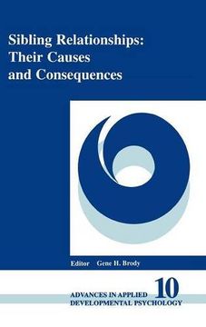 portada sibling relationships: their causes and consequences