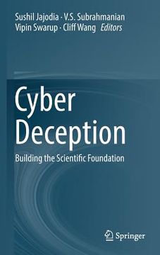 portada Cyber Deception: Building the Scientific Foundation (en Inglés)