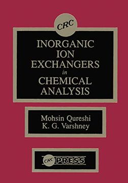 portada Inorganic ion Exchangers in Chemical Analysis (en Inglés)