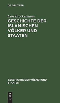 portada Geschichte der Islamischen Völker und Staaten (en Alemán)