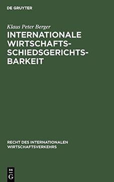 portada Internationale Wirtschaftsschiedsgerichtsbarkeit (en Alemán)