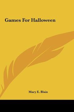 portada games for halloween (en Inglés)