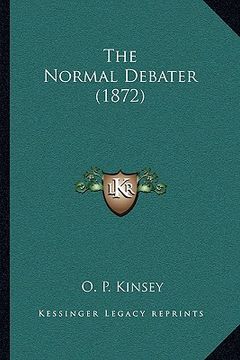 portada the normal debater (1872) (in English)