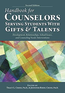 portada Handbook for Counselors Serving Students with Gifts and Talents: Development, Relationships, School Issues, and Counseling Needs/Interventions (en Inglés)