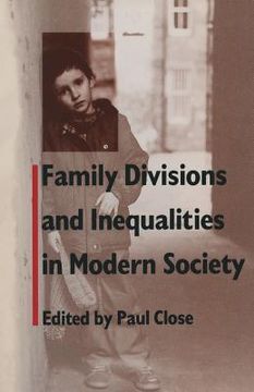 portada Family Divisions and Inequalities in Modern Society (en Inglés)