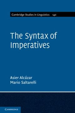 portada The Syntax of Imperatives (Cambridge Studies in Linguistics) (en Inglés)