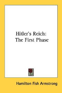 portada hitler's reich: the first phase (en Inglés)