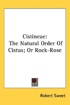 portada cistineae: the natural order of cistus;