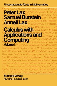 portada Calculus with Applications and Computing: Volume 1 (en Inglés)