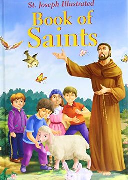 portada St. Joseph Illustrated Book of Saints (en Inglés)