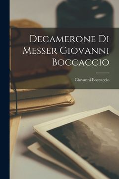 portada Decamerone Di Messer Giovanni Boccaccio
