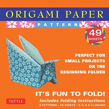 portada Origami Paper - Patterns - Small 6 3 (en Inglés)